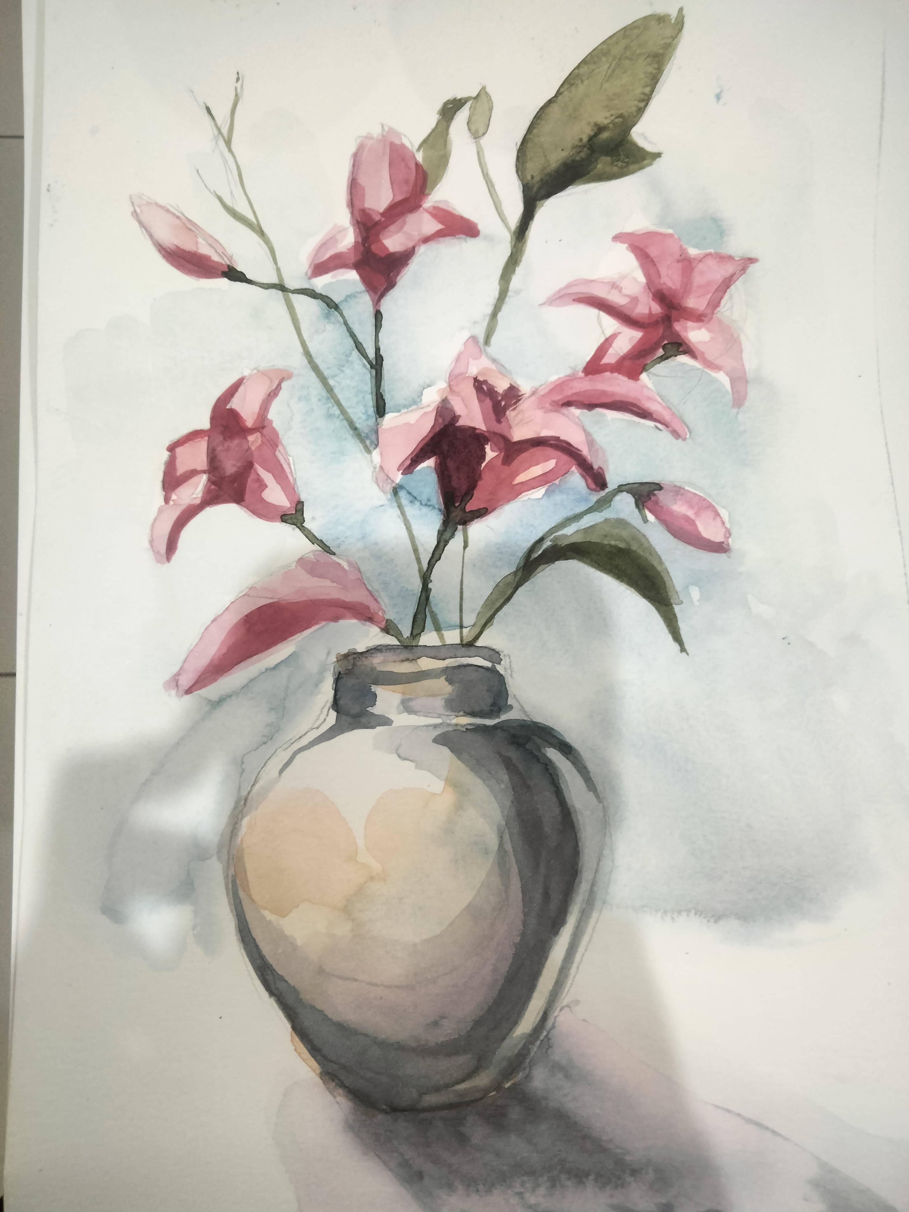 Karya Aricia Soelayman dari Water Color